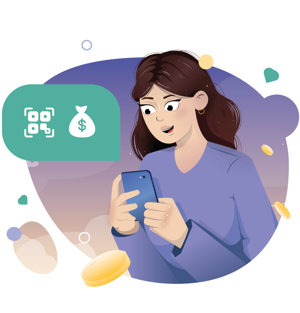 Девушка с телефоном